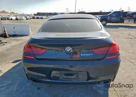 2017 BMW 650 I Gran Coupe из США, поврежденный, VIN WBA6D4C5XHD977788